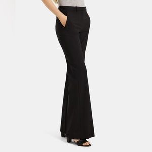 NWT Theory High-Waist Flare Pant in Sevona Stretch Wool